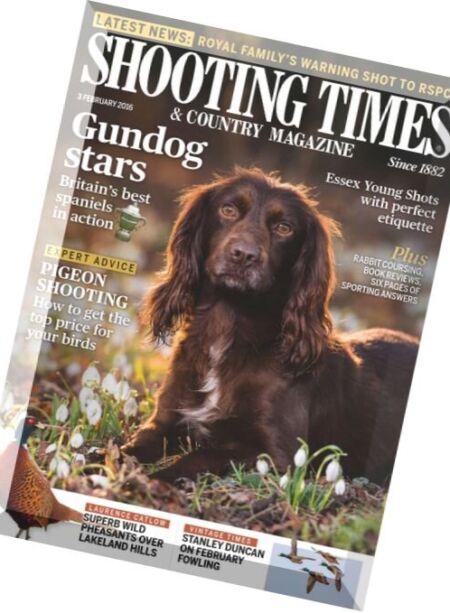 Shooting Times & Country – 3 February 2016 Cover