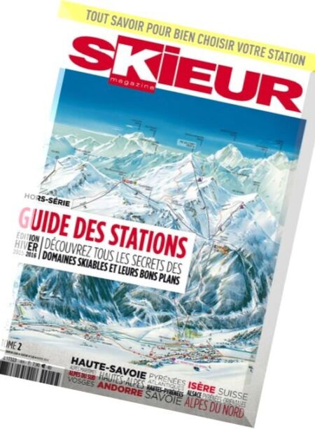 Skieur Magazine – Hiver 2016 Cover