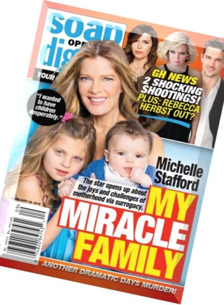 Soap Opera Digest – 29 February 2016 Cover