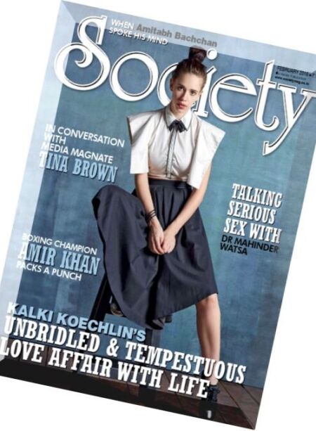 Society – February 2016 Cover