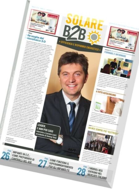 Solare B2B – Marzo 2016 Cover