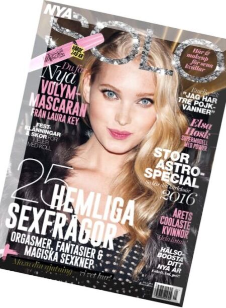 Solo – Januari 2016 Cover