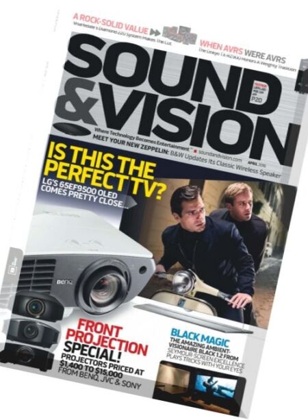 Sound & Vision – April 2016 Cover