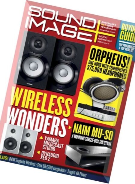 Sound + Image – February-March 2016 Cover