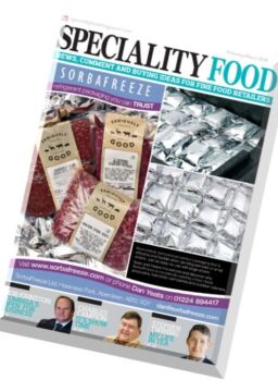 Speciality Food – February 2016