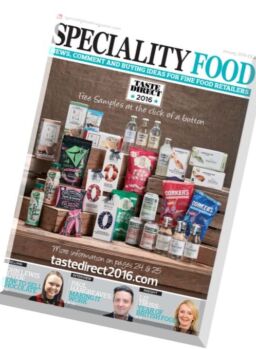 Speciality Food – January 2016