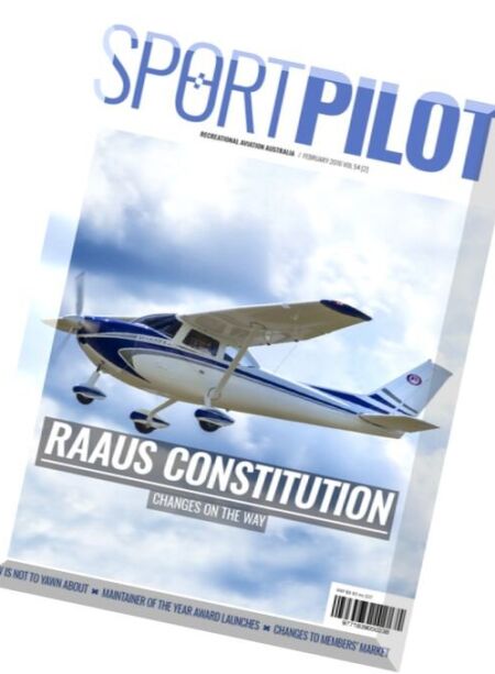 Sport Pilot – February 2016 Cover