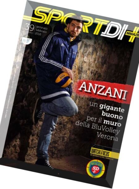 Sportdi+ Magazine – Gennaio-Febbraio 2016 Cover