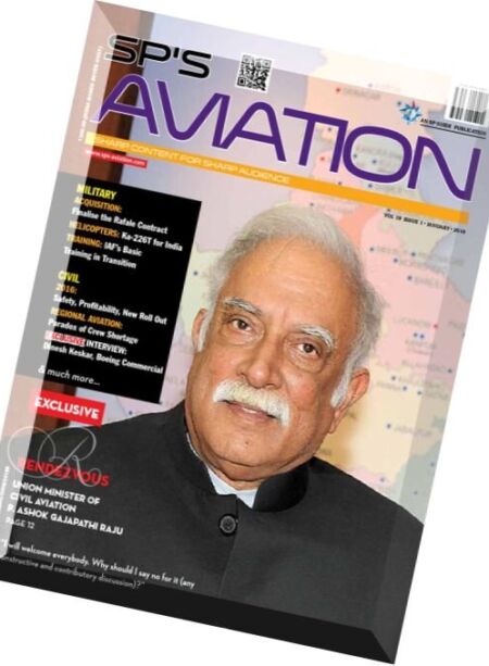 SP’s Aviation – January 2016 Cover