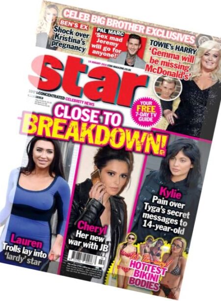 Star Magazine UK – 18 January 2016 Cover