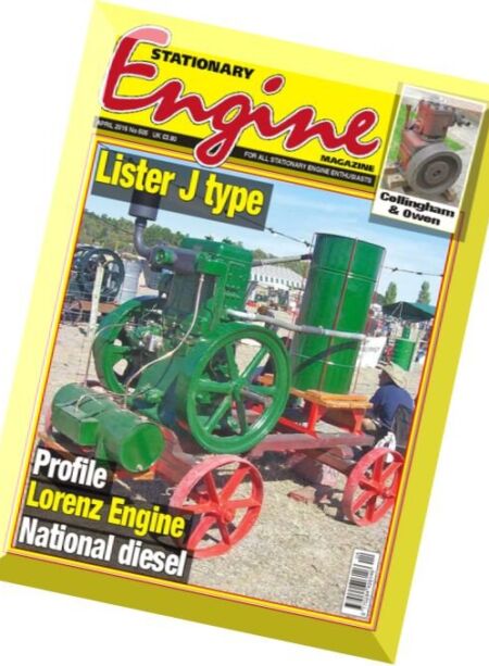 Stationary Engine – April 2016 Cover
