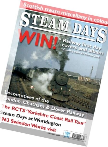 Steam Days – March 2016 Cover