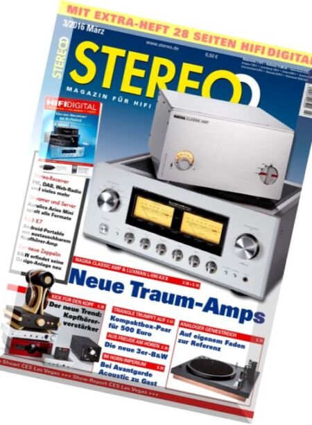 Stereo Magazin – Marz 2016 Cover
