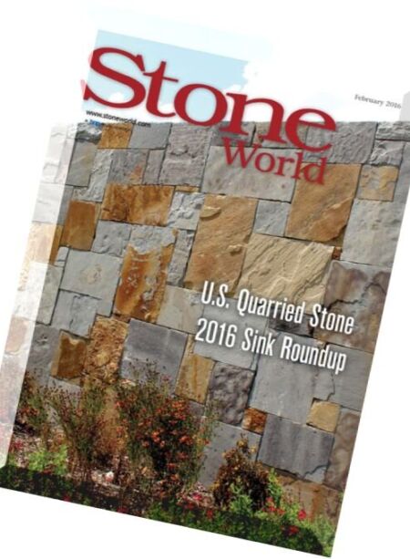 Stone World – February 2016 Cover