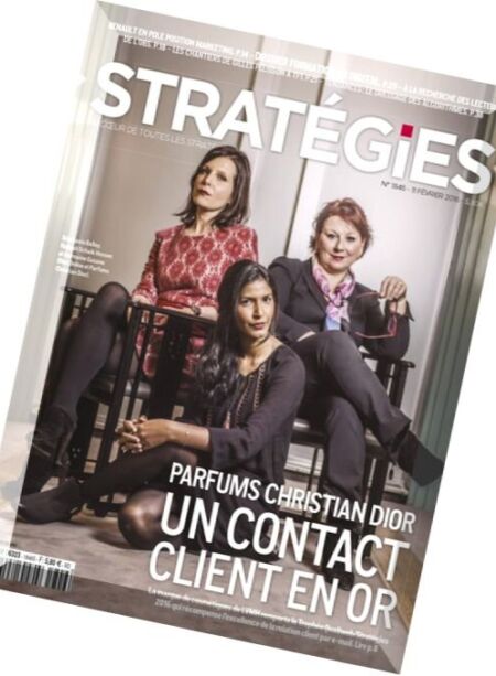 Strategies – 11 Fevrier 2016 Cover