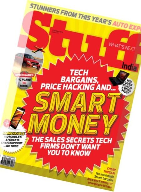 Stuff India – March 2016 Cover