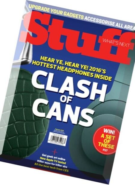 Stuff Middle East – February 2016 Cover