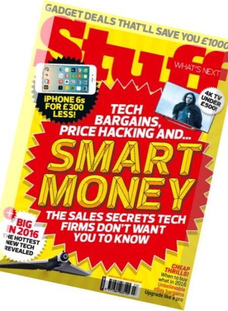 Stuff UK – March 2016 Cover
