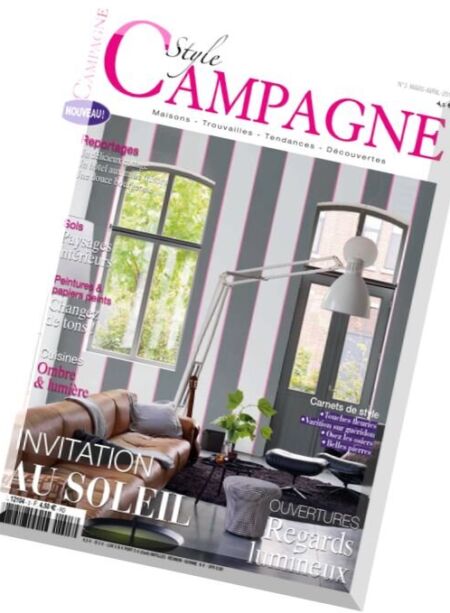 Style Campagne – Mars-Avril 2016 Cover