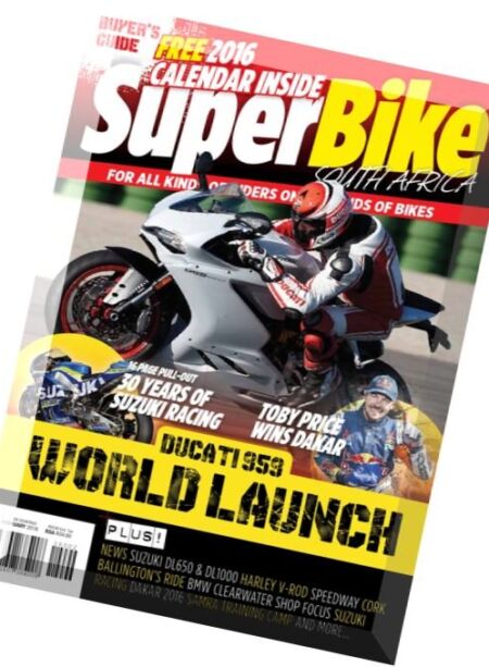 SuperBike South Africa – February 2016 Cover