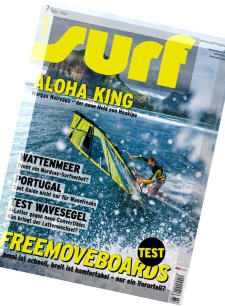 Surf – Marz 2016 Cover