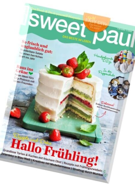 sweet paul – Nr.1, 2016 Cover