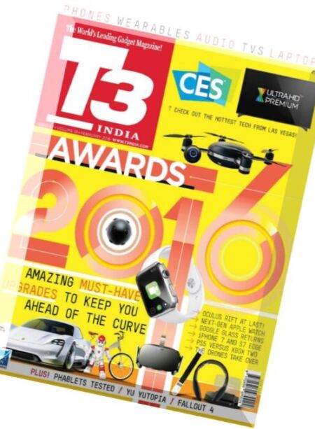 T3 India – February 2016 Cover