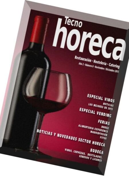 Tecnohoreca – Noviembre-Diciembre 2015 Cover