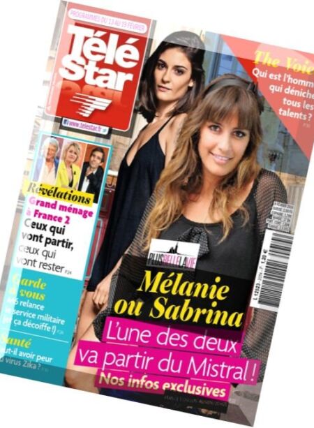 Tele Star – 13 au 19 Fevrier 2016 Cover