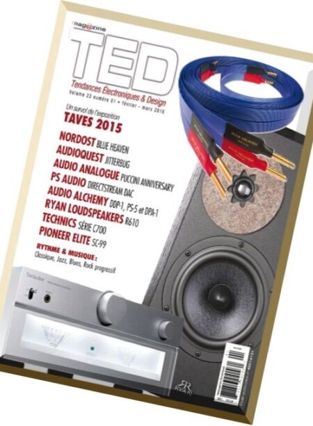 Tendances Electroniques & Design – Fevrier-Mars 2016 Cover