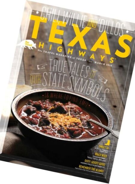 Texas Highways Magazine – March 2016 Cover