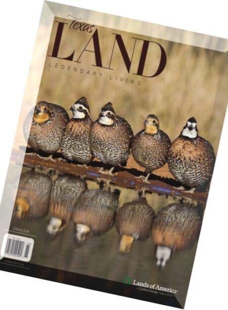 Texas LAND – Spring 2016 Cover