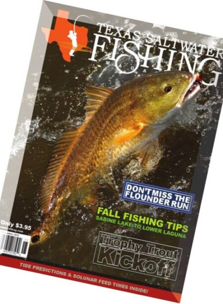 Texas Salwater Fishing – November 2015 Cover