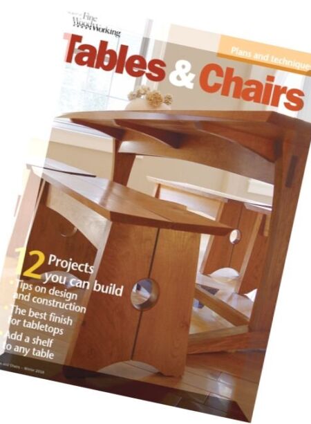 The Best of Fine Woodworking – Tables & Chairs Winter 2016 Cover