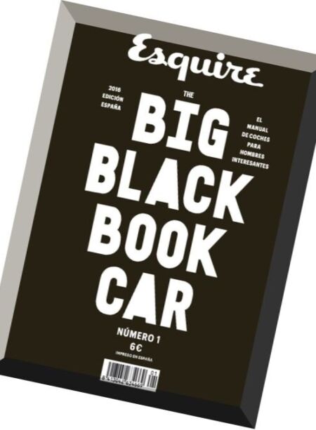 The Big Black Book Spain – Cars 1, 2016 Cover