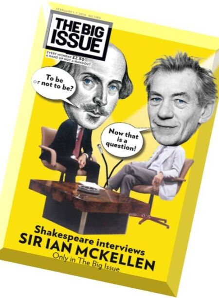 The Big Issue – 1 February 2016 Cover