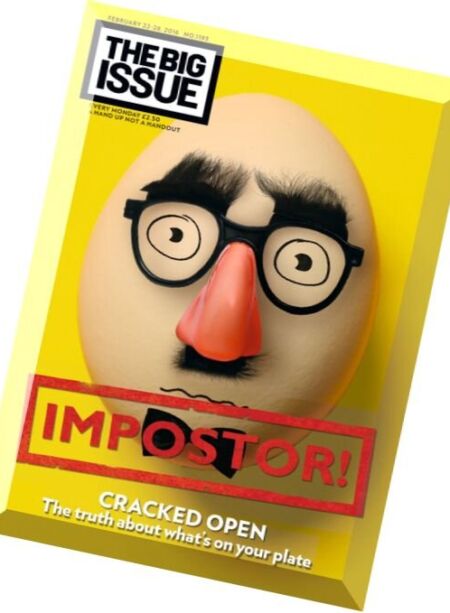 The Big Issue – 22 February 2016 Cover
