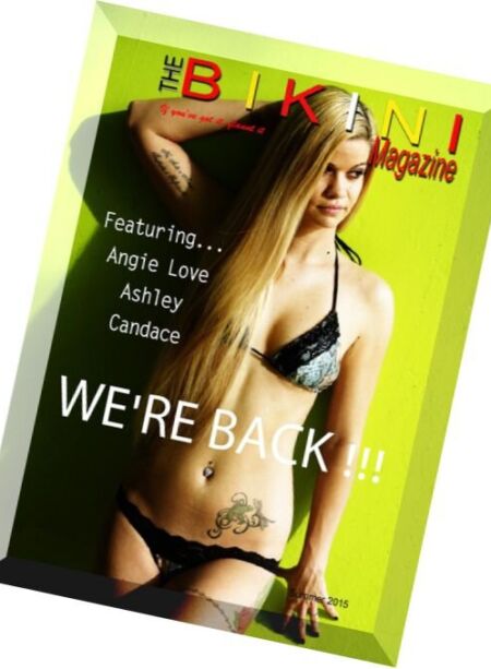 The Bikini Magazine – Summer 2015 Cover