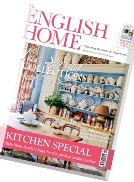 The English Home – April 2016 Cover
