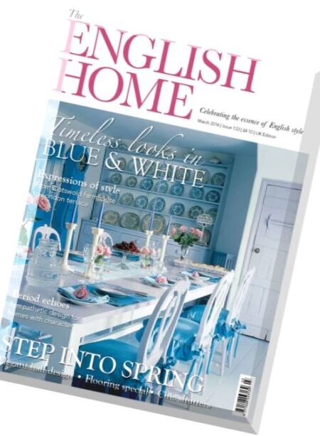 The English Home – March 2016 Cover