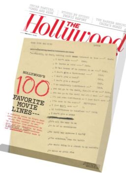 The Hollywood Reporter – 11 March 2016