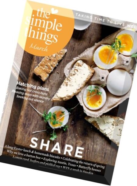 The Simple Things – March 2016 Cover