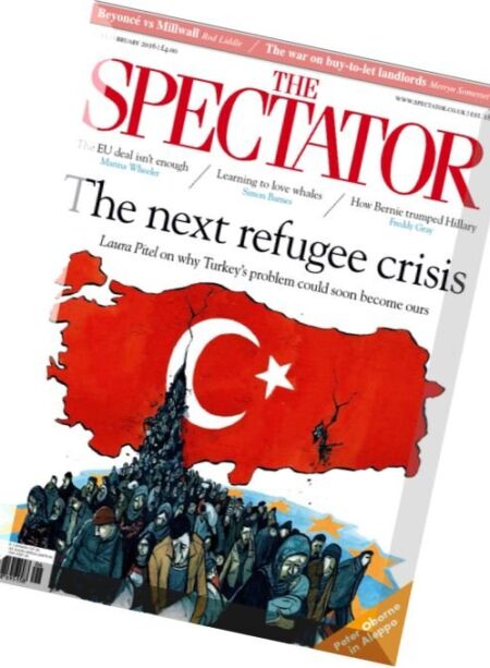 The Spectator – 13 February 2016 Cover