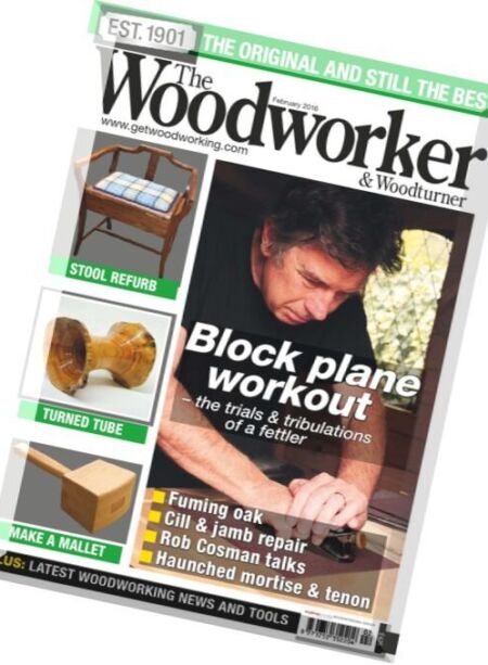 The Woodworker & Woodturner – February 2016 Cover