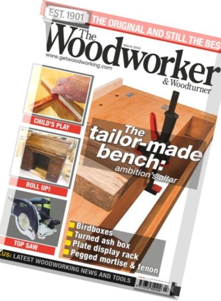 The Woodworker & Woodturner – March 2016 Cover