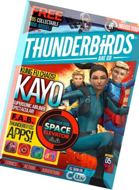 Thunderbirds Are Go – Issue 5, 2016 Cover