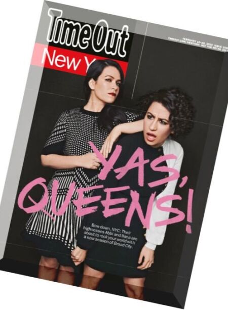 Time Out New York – 10 February 2016 Cover