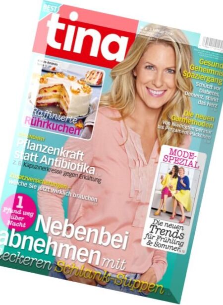 tina Magazin – N 06, 03 Februar 2016 Cover