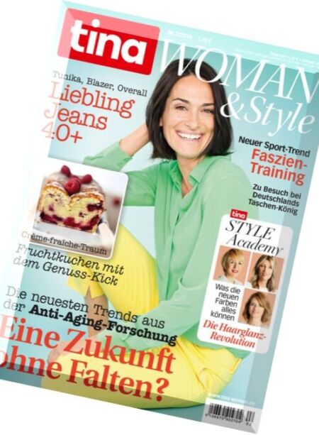 tina – Woman & Style Nr.2, 2016 Cover
