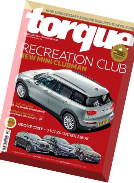 Torque – February 2016 Cover